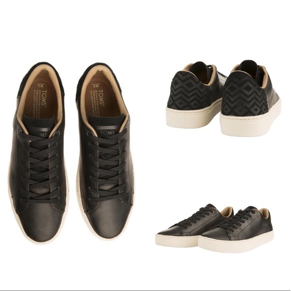 Toms Other - 🎉HP🎉TOMS Men’s Lenox Leather Sneaker